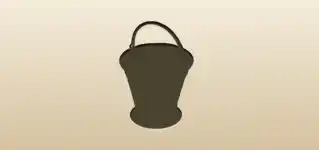 Bucket silhouette