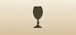 Wine Glass silhouette
