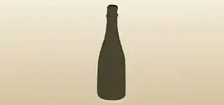 Bottle silhouette