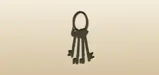 Keys silhouette