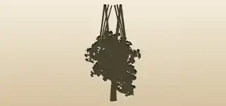 Houseplant silhouette