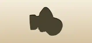 Respirator silhouette