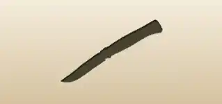 Knife silhouette