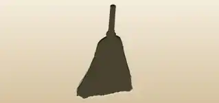 Whisk Broom silhouette