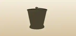 Bucket silhouette