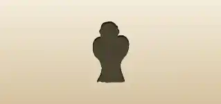 Angel silhouette