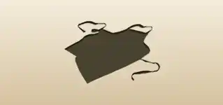 Apron silhouette