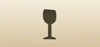 Wine Glass silhouette
