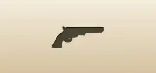 Revolver silhouette