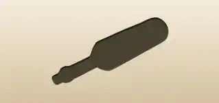 Bottle silhouette