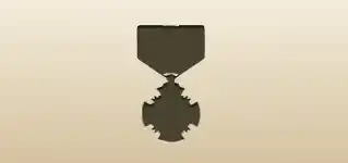 Medal silhouette
