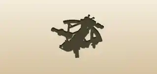 Sextant silhouette