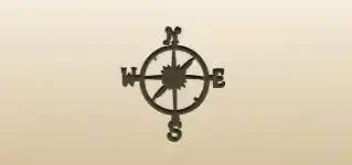 Compass silhouette