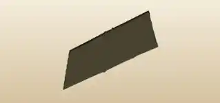 Letter silhouette