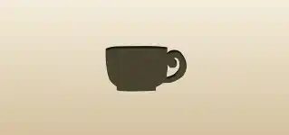 Cup silhouette