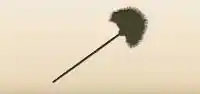 扇のシルエット