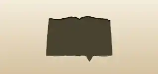 Book silhouette