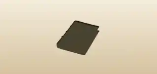 Book silhouette