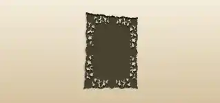Painting silhouette