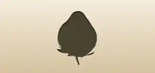 Strawberry silhouette