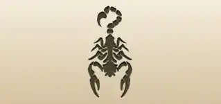 Scorpion silhouette