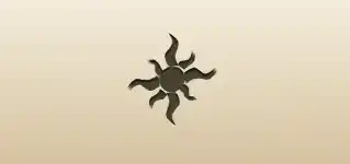 Sun silhouette