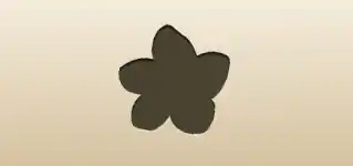 Plumeria silhouette