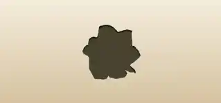 Rose silhouette