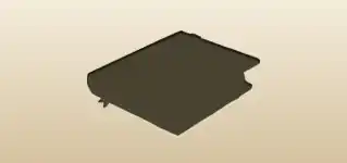 Book silhouette