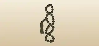 Prayer Beads silhouette