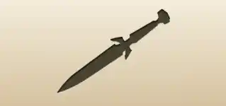 Dagger silhouette