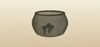 Fishbowl silhouette