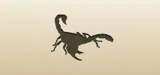 Scorpion silhouette