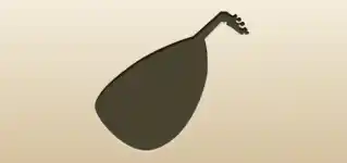 Lute silhouette