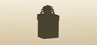 Gift silhouette
