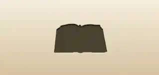 Book silhouette