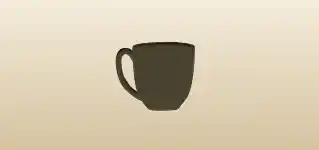 Cup silhouette