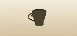 Cup silhouette