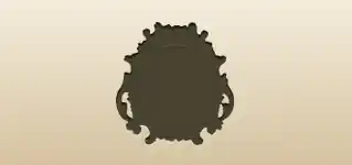 Painting silhouette