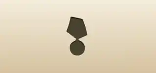 Medal silhouette