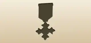 Medal silhouette