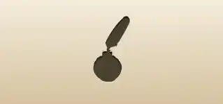 Inkwell silhouette
