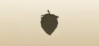Strawberry silhouette