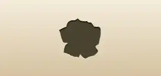 Rose silhouette
