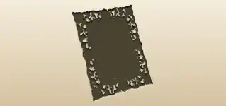 Painting silhouette
