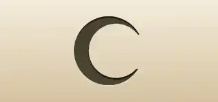 Crescent Moon silhouette