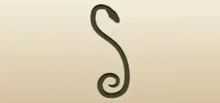 Snake silhouette