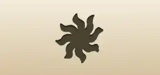 Sun silhouette