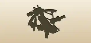 Sextant silhouette