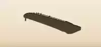 箏のシルエット